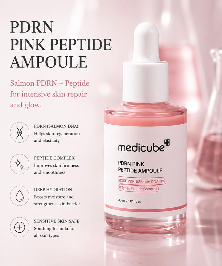 Medicube PDRN Pink Peptide Ampoule